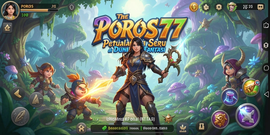 Gameplay seru di POROS77 dengan berbagai misi petualangan.