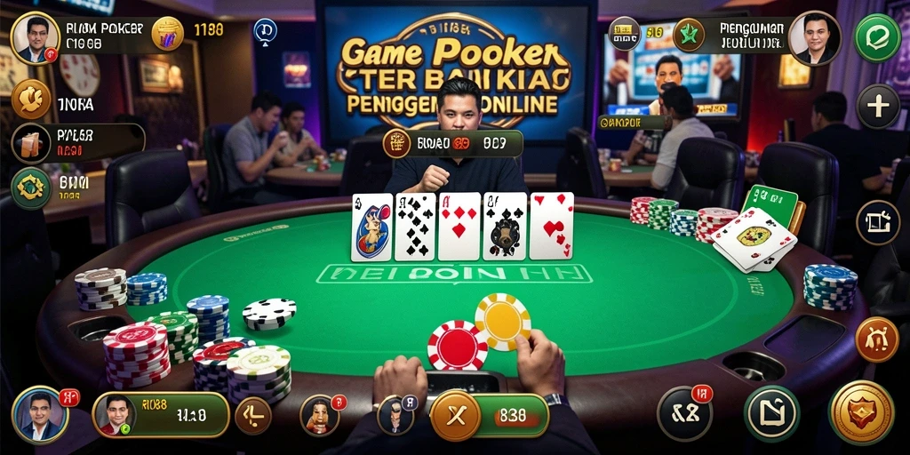 Gameplay menegangkan di RI188 dengan aksi poker nyata.