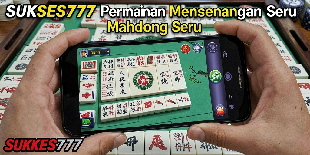 Tampilan seru gameplay SUKSES777 dengan Mahjong yang menarik.